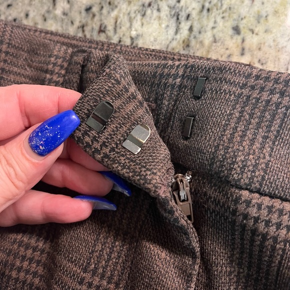 Simply Vera Wang The Tailored Wide Leg Short Twill Pants Size 10 NWT - Picture 11 of 16